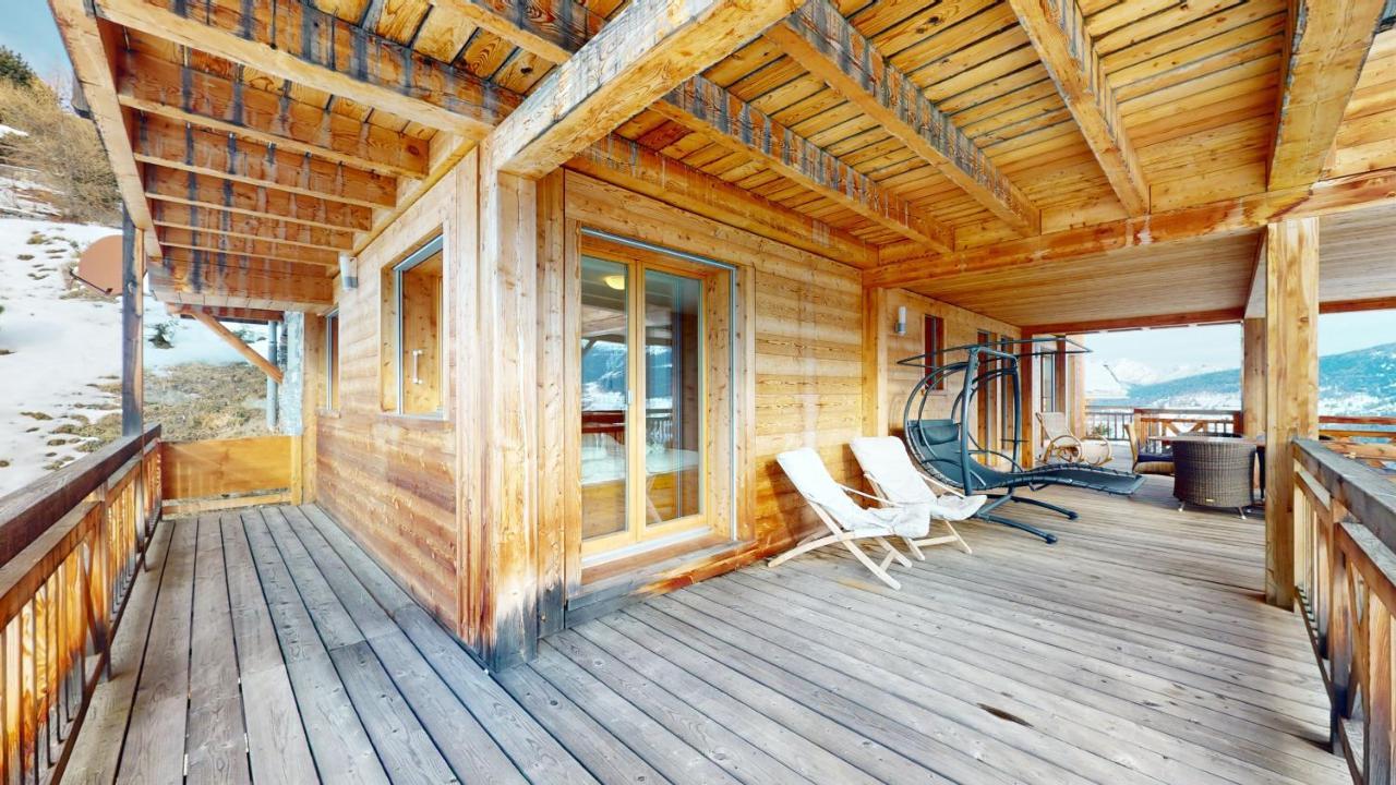 Etoiles Des Neiges Luxe & Jacuzzi Chalet 12 Pers By Alpvision Residences Hérémence Exterior foto